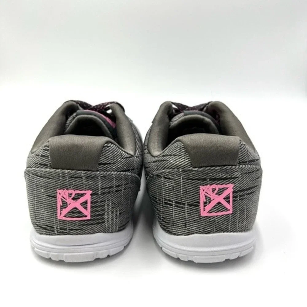 KR Strikeforce‎ Womens Size 6.5 Nova Lite Gray Pink Bowling Sneakers Shoes